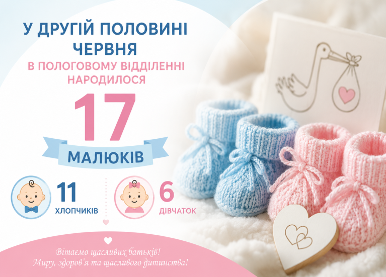 17 малюків поповнили свої родини